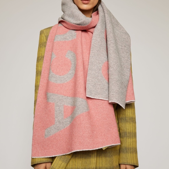 Acne Studios Logo Jacquard Scarf 2025 | ciclica.eu